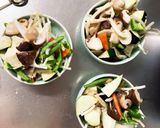 レンジコク旨きな粉洋風味噌ポン味甘酢酢豚作り方11写真