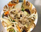 レンジコク旨きな粉洋風味噌ポン味甘酢酢豚作り方14写真