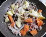 ひき肉じゃが(カレー風味)作り方5写真