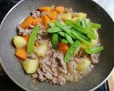 ひき肉じゃが(カレー風味)作り方7写真