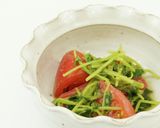 トマトと豆苗のナムル作り方3写真