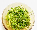 豆苗生サラダ作り方3写真