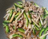 ゴーヤと大根の自家製ニンニク醤油炒め作り方5写真