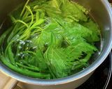 山菜♪あいこのお浸し作り方4写真