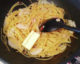 別茹で不要★豆乳クリーム梅パスタ★新玉葱作り方7写真