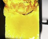 筍と椎茸の甘辛卵焼き…と彩り混ぜご飯作り方5写真