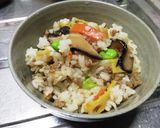 筍と椎茸の甘辛卵焼き…と彩り混ぜご飯作り方10写真