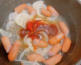手作りトックで、ソーセージチーズトッポギ作り方8写真