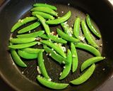 中華な焼きスナップエンドウ作り方4写真