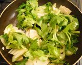 竹の子・セロリ・牛肉のサラダ♪作り方5写真