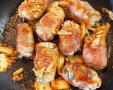 肉巻きおにぎり♪キムチ味☆切り落し肉だよ作り方6写真