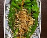 赤堀農場♪レンジで時短！万願寺とうがらし作り方4写真