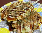 お好み焼き風うどん棒作り方4写真