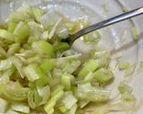 ネギ塩乗せ　鶏肉のソテー作り方5写真