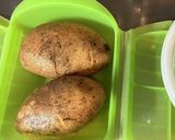 新じゃがとアスパラとスパムでガリバタマヨ作り方2写真