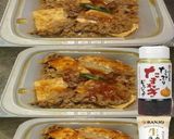 美味ドレ玉ねぎドレッシングわさび牛肉豆腐作り方1写真