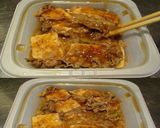 美味ドレ玉ねぎドレッシングわさび牛肉豆腐作り方2写真