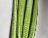 胡麻油醤油でキュウリの香り炒め作り方1写真