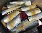 鰯の梅・生姜煮作り方3写真