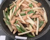 大豆ミートで青椒肉絲風作り方4写真