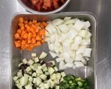 夏野菜の無水カレー作り方2写真