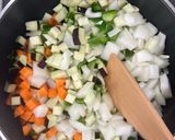 夏野菜の無水カレー作り方3写真