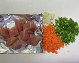 鶏むね肉炒めチーズとトマトソース作り方1写真