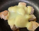鶏むね肉炒めチーズとトマトソース作り方5写真
