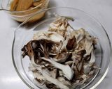舞茸の辛子酢味噌和え作り方5写真