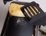 卵焼き風パンケーキミックスで簡単ランチ！作り方6写真
