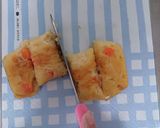 卵焼き風パンケーキミックスで簡単ランチ！作り方7写真