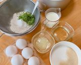 米粉の抹茶シフォンケーキ作り方1写真