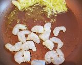 エビと青のりのトマトクリームパスタ作り方5写真