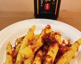 焼肉生だれでヤングコーンカレーバター炒め作り方7写真