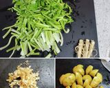 鶏肉とジャガイモの香菜ヨーグルトカレー作り方1写真