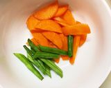 さっぱりきな粉生姜味豚こま大根青椒肉絲風作り方8写真