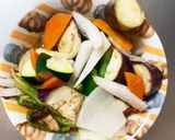 さっぱりきな粉生姜味豚こま大根青椒肉絲風作り方13写真