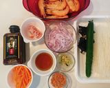 無添加焼肉の生たれで作る ヤムウンセン作り方2写真