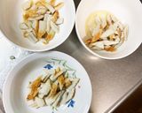 肉無チクワ洋風きな粉味噌麻婆味野菜炒め作り方2写真