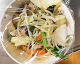 肉無チクワ洋風きな粉味噌麻婆味野菜炒め作り方12写真