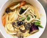 肉無チクワ洋風きな粉味噌麻婆味野菜炒め作り方16写真