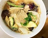 肉無チクワ洋風きな粉味噌麻婆味野菜炒め作り方19写真