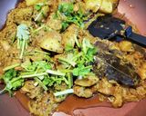 鶏肉とジャガイモの香菜ヨーグルトカレー作り方14写真
