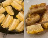 とうもろこしの唐揚げ 香ばしバター醤油作り方4写真
