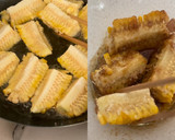 とうもろこしの唐揚げ　香ばしバター醤油作り方4写真