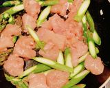アスパラと鶏ささみの塩麹焼き作り方3写真