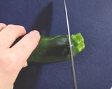 お弁当に入れたら可愛い ズッキーニソテー作り方1写真