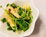 簡単！豆苗の醬油麴和え作り方5写真