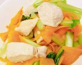 簡単！鶏肉と彩り野菜作り方9写真