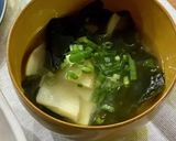 夫の好きな竹の子のお味噌汁作り方17写真